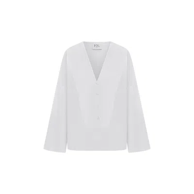 Fou Paris Women's White Claudia Shirt