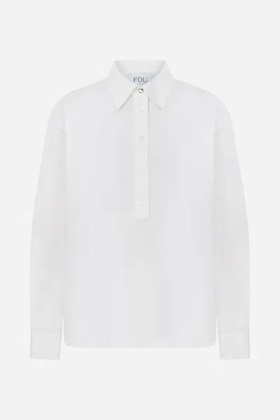 Fou Paris Women's White Liana Shirt