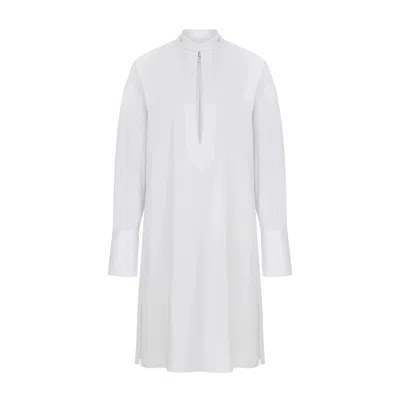 Fou Paris Women's White Lola Shirt Dress