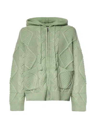 Found Cable-knit Zip-up Hoodie In Multi