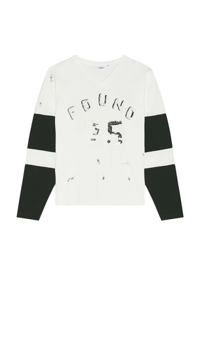 FOUND DISTRESSED 长袖运动衫