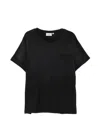 Found Distressed-effect Pocket T-shirt In Black
