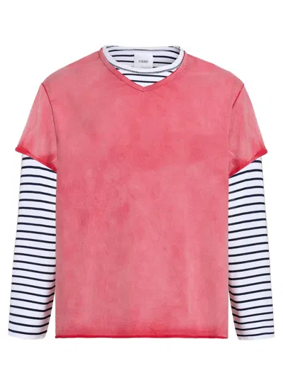 FOUND FOUND DOUBLE LAYER LS TEE