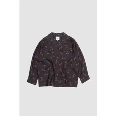 Found Dusty Ls Camp Shirt In Brown