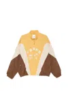 Found Embroidered Colour-block Windbreaker Jacket In Multi