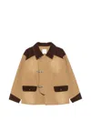 Found Fireman Clasp Canvas Jacket In Multi