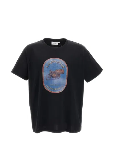 Found Fruit Co Graphic-print T-shirt In Black