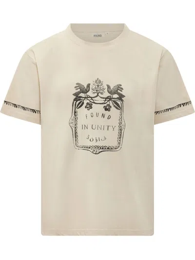 Found Graphic Stamp T-shirt In Off-white