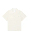 FOUND LACE SHORT SLEEVE CAMP SHIRT