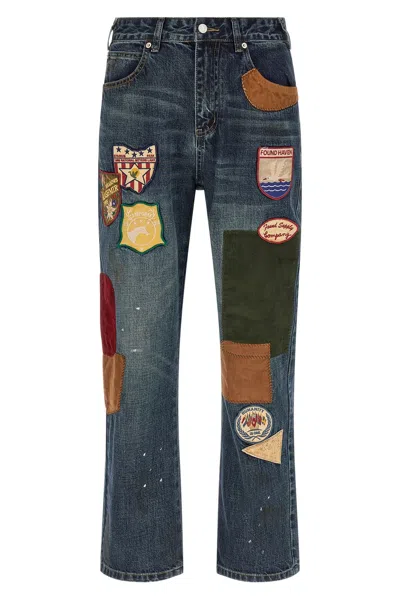 FOUND 'PATCHWORK' JEANS
