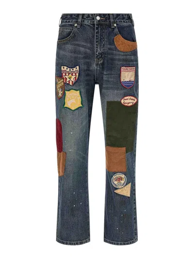 FOUND PATCHWORK JEANS