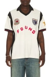Found Embroidered-patch Panelled T-shirt In Gray