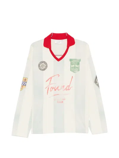 Found Striped Sport Long Sleeve Jersey In Neutral