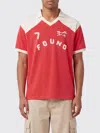 Found T-shirt Men In Red