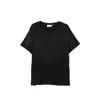 Found Distressed-effect Pocket T-shirt In Black