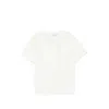 Found Distressed Pocket T-shirt In White