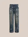 Found Monet Paint Jeans In Blu