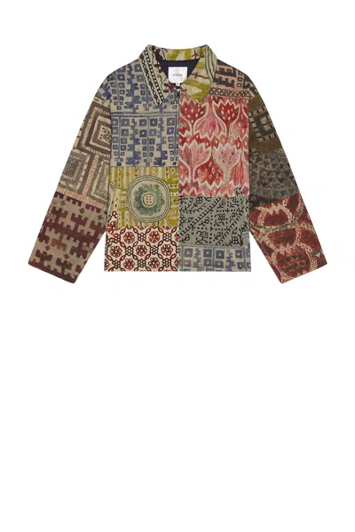 FOUND FOUND WATERCOLOR MOSAIC WORK JACKET