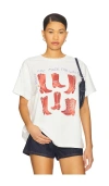 Found X Revolve Crimson Trails Boots Tee In White