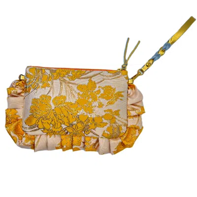 Foundling London Women's Neutrals / Yellow / Gold Dolly Ren Handbag