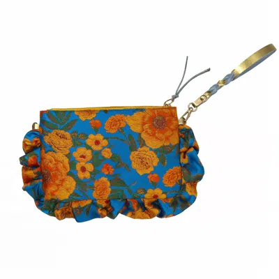 Foundling London Women's Orange / Yellow / Orange Dolly Webb Handbag