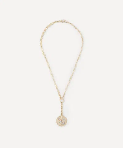 Foundrae 18ct Gold Blossoms Resilience Heavy Mixed Belcher Chain Pendant Necklace