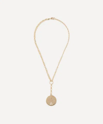 Foundrae 18ct Gold Dream Heavy Mixed Belcher Chain Pendant Necklace