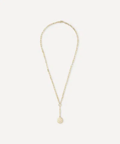 Foundrae 18ct Gold Dream Refined Clip Extension Chain Pendant Necklace