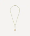Shop Foundrae 18ct Gold Karma Pendant Necklace