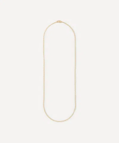 Foundrae 18ct Gold Sister Hook Medium Belcher Chain Necklace