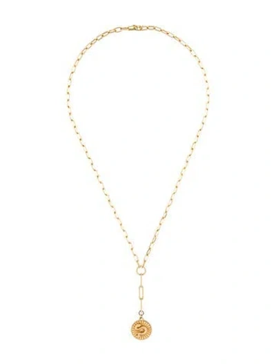 Pre-owned Foundrae 18k Diamond 'wholeness' Refined Clip Extension Chain Necklace, 17.25" In Multi