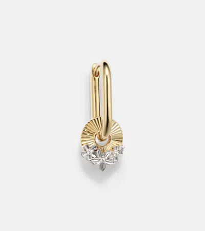 Foundrae 18kt Gold Earring With Diamonds