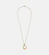 Foundrae 18kt Gold Necklace With Diamonds In Gold