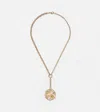 Foundrae 18kt Gold Pendant Necklace With Diamonds In Gold