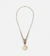 Foundrae Halskette Dream Lattice Aus 18kt Gelbgold Mit Diamanten In Gold