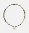 Foundrae Foundational Keys 18kt Gold And White Gold Necklace With Diamonds In Gold
