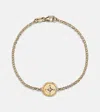 Foundrae Internal Compass 18kt Gold Bracelet With Diamond In Gold