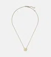 Foundrae Internal Compass 18kt Gold Pendant Necklace With Diamond In Gold