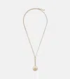 Foundrae Internal Compass New Beginnings 18kt Gold Pendant Necklace With Diamonds In Gold