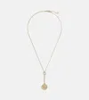 Foundrae Karma 18kt Gold Pendant Necklace With Diamonds In Gold