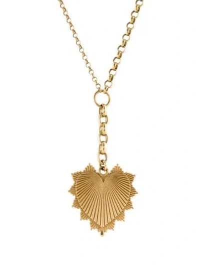 Pre-owned Foundrae Love Token Mixed Belcher Extension Chain Necklace, 18" In Multi