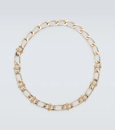 Foundrae Lovestruck 18kt Gold Chain Necklace