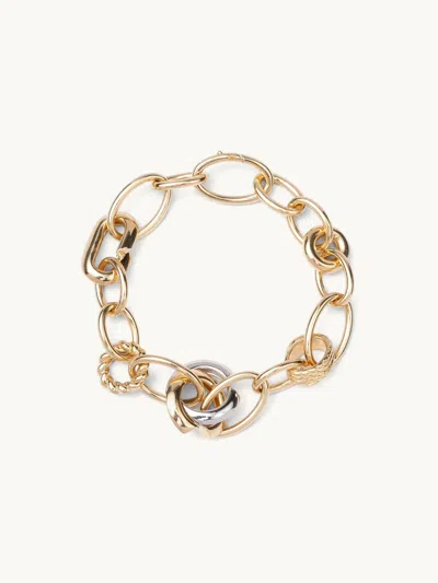 Foundrae Menagerie Chain Bracelet Yellow Gold