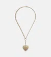 Foundrae Oversized Love Token 18kt Gold Chain Necklace In Gold