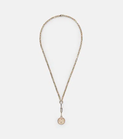 Foundrae Refined Clip 18kt Gold Chain Necklace With Diamonds