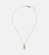 Foundrae Resilience 18kt Gold Pendant Necklace With Diamonds In Gold