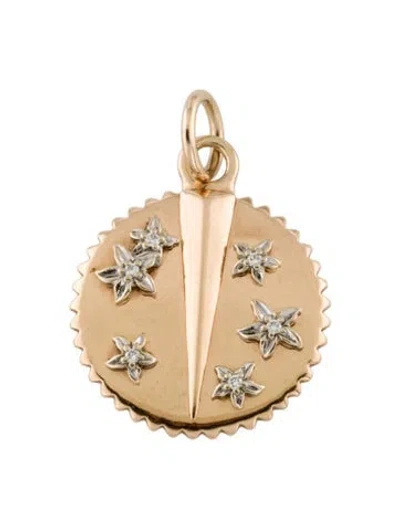 Pre-owned Foundrae Resilience Baby Medallion, 1" In Multi