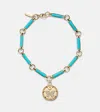 Foundrae Reverie Element 18kt Gold Chain Bracelet With Diamonds In Gold
