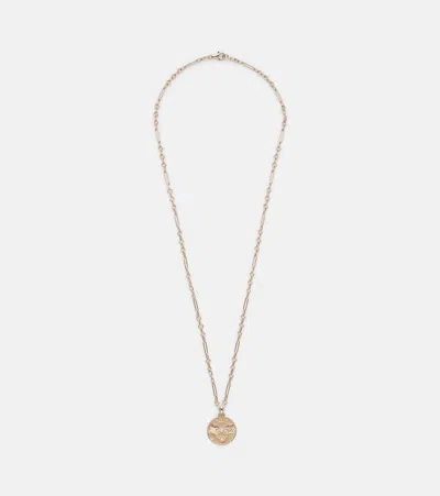 Foundrae Strength 18kt Gold Necklace With Diamonds