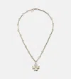 Foundrae True Love 18kt Gold Necklace With Diamonds In Gold
